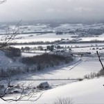 山頂の景色